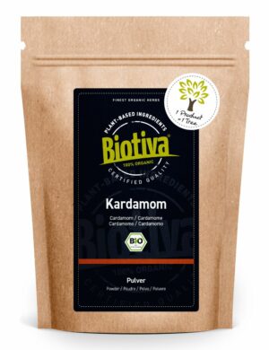 Biotiva Kardamom gemahlen Bio