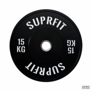 Suprfit Econ Bumper Plate White Logo (einzeln)