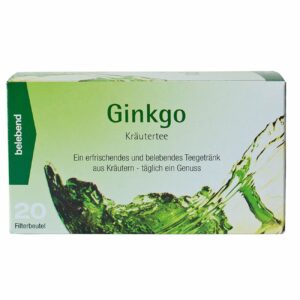 Teebeutel Kräutertee Ginkgo-Mischung