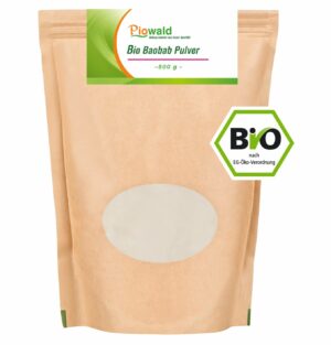 Piowald BIO Baobab Frucht Pulver