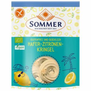 Sommer Hafer Zitronen Kringel glutenfrei