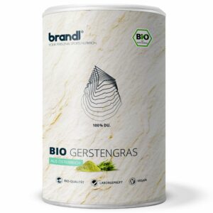 brandl® Gerstengras Pulver Bio | Bio Gerstengras in Premium-Rohkost-Qualität unabhängig laborgeprüft