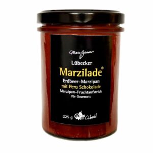 Lübecker Marzilade® Fruchtaufstrich Erdbeere-Schokolade