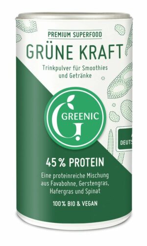 Greenic Grüne Kraft Trinkpulver Mischung