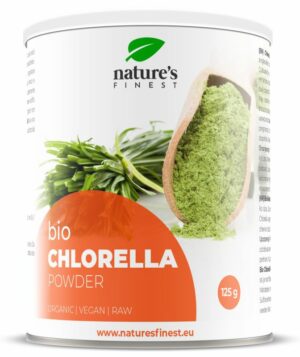 Nature's Finest Chlorella pulver Bio