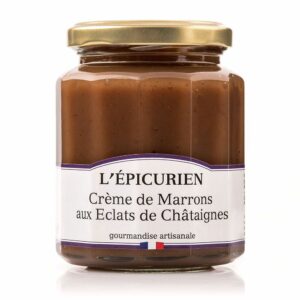 L'Epicurien Maronencreme mit Kastanienstückchen