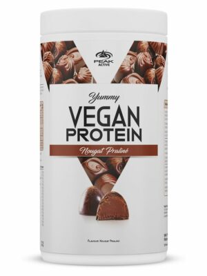 Peak Yummy Vegan Protein - Geschmack Nougat Praliné