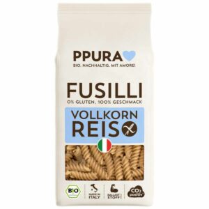 Vollkornreis Fusilli