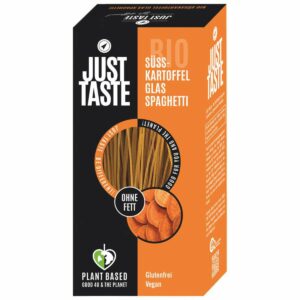 Just Taste - Bio Süsskartoffel Glas Spaghetti