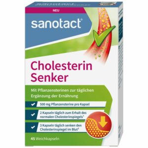 Sanotact Cholesterin Senker Kapseln
