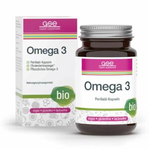 GSE Bio Omega-3 Perillaöl Kapseln
