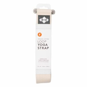 Yogagurt Loop aus Bio-Baumwolle 244 cm - Natural