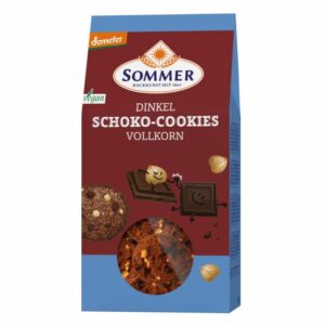 Sommer - Dinkel Schoko-Cookies