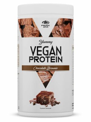 Peak Yummy Vegan Protein - Geschmack Chocolate Brownie