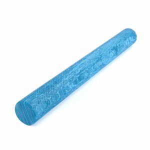 Pilates Rolle blau marbled