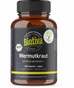 Biotiva Wermutkraut Kapseln Bio