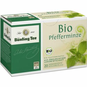 Bünting Bio Pfefferminze Tee Beutel