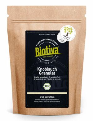 Biotiva Knoblauch Granulat Bio