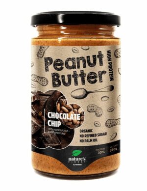 Nature's Finest Bio Chocolate Chip Peanut Butter - Schokoladenchip Erdnussbutter Bio