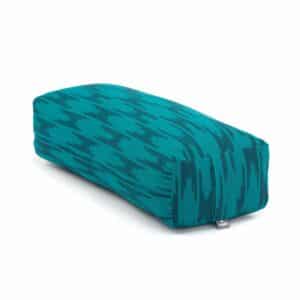 Ethno Collection: Salamba (rechteckig) Yoga-Bolster Ikat-Webstoff