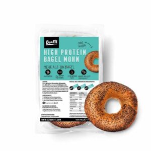 High Protein Bagel Mohn