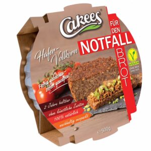 Cakees Notfallbrot Hafer-Vollkorn