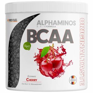 ProFuel - Alphaminos Bcaa Pulver - Kirsche - optimal hochdosiert