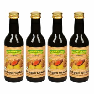 Granvero® Bio Ingwer-Kurkuma Saft