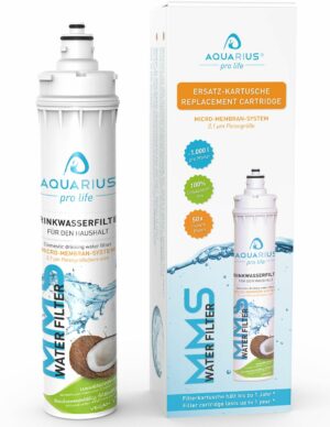 Aquarius pro life - MMS-Water-Filter Ersatzkartusche