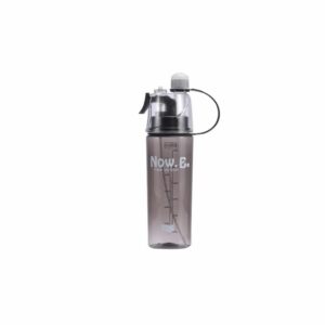 Sport-Knight® Wasserflasche / Shaker Schwarz 600ml