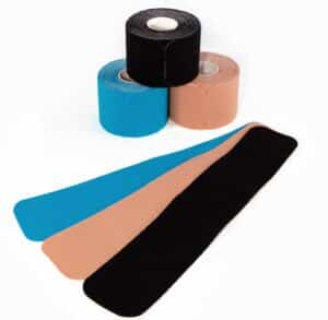 axion Kinesiologie Tapes Precut – 20x á 25 x 5 cm Streifen – in mehreren Farben