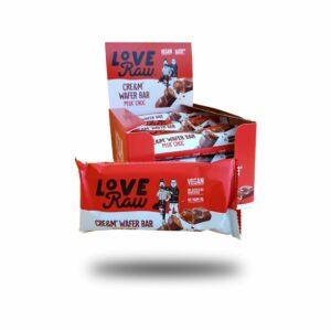 Love Raw - Cream Filled Wafer Bars 12 x