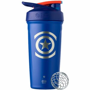 BlenderBottle (710ml) Strada Thermo Edelstahl Marvel® Shaker - Captain America