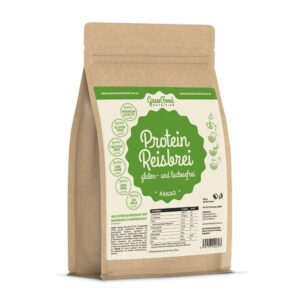 GreenFood Nutrition Protein Reisbrei gluten- und lactosefrei + 300ml Shaker