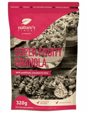 Nature's Finest Bio Super Fruity Granola - knuspriges Früchte-Granola