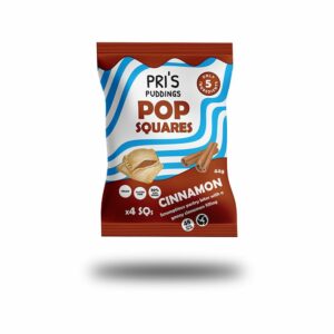 Pri's Puddings - Pop Squares - Zimt
