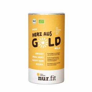 nur.fit Herz aus Gold - BIO Goldene Milch Mix + Vitamin C