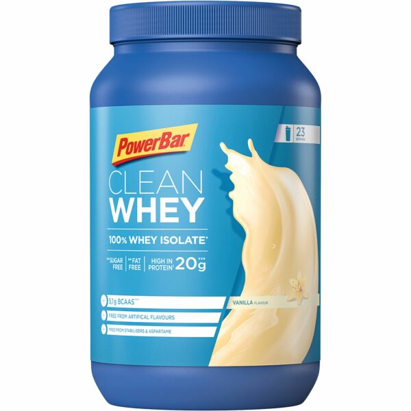 Clean Whey (100% Whey Isolate) - Molkeneiweißisolat mit 20 g Protein pro Portion - Vanilla