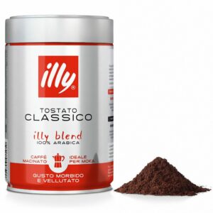 illy Mokka classico gemahlen