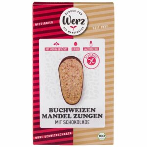 Werz Buchweizen Mandel-Zungen glutenfrei