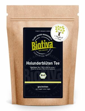 Biotiva Holunderblüten Tee Bio