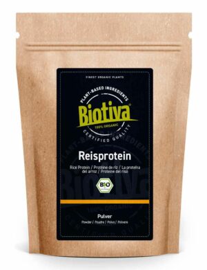 Biotiva Reisprotein Pulver Bio