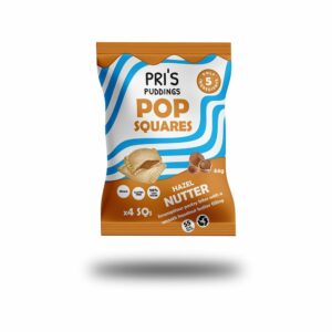 Pri's Puddings - Pop Squares - Haselnuss