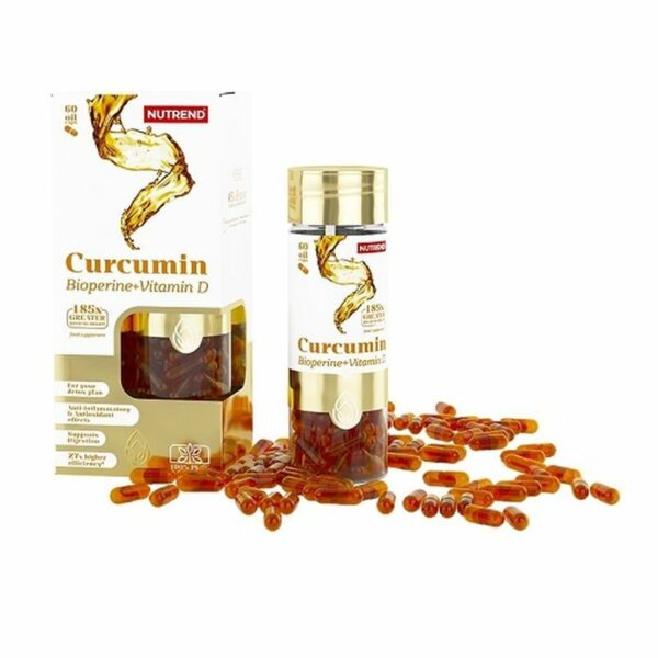 Nutrend Curcumin + Bioperine + Vitamin D