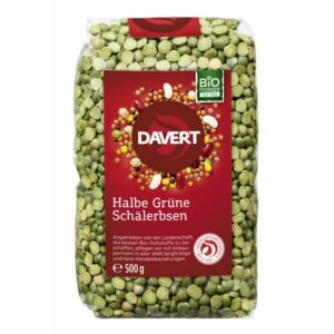 Davert - Halbe Grüne Schälerbsen