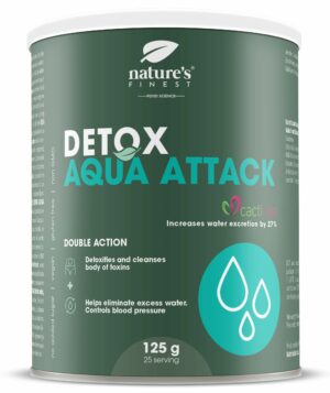 Nature's Finest Detox AquaAttack - Detox & Wassereinlagerungen reduziert und beim Abnehmen hilft
