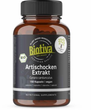 Biotiva Artischocken Extrakt Kapseln Bio