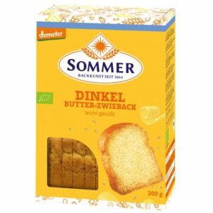 Sommer - Demeter Dinkel Butter-Zwieback