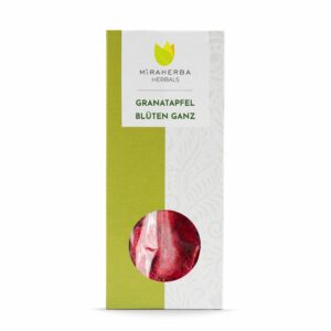Miraherba - Bio Granatapfel Blüten ganz