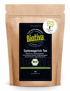 Biotiva Spitzwegerich Tee Bio